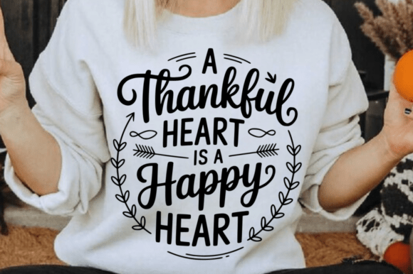 A Thankful Heart Is a Happy Heart SVG Review