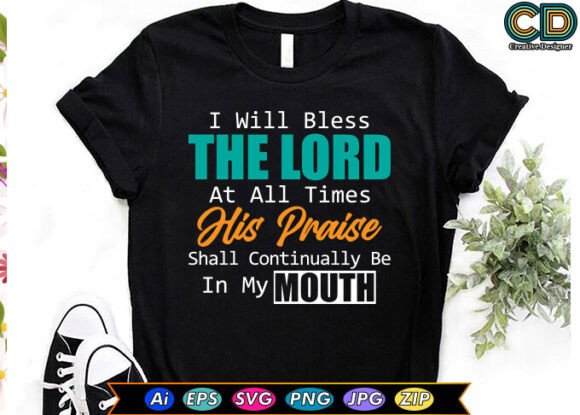 Christian Saying SVG for Real Embroidery Projects