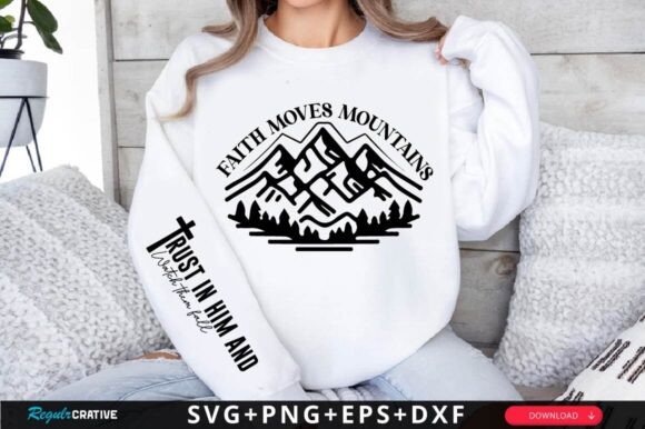 Embroidery Review: Faith Moves Mountains SVG Design