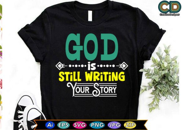 God Is Still Writing Your Story Embroidery Design Review