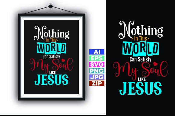 Nothing in This World Can Satisfy My Soul